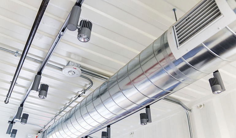 Conduit de climatisation pour entreprise sur Paris